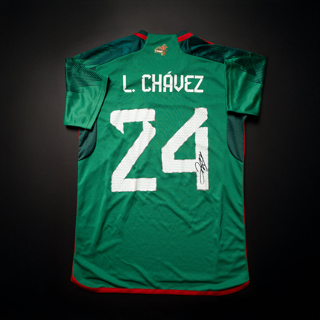 Jersey Firmado Luis Chávez- México 2022